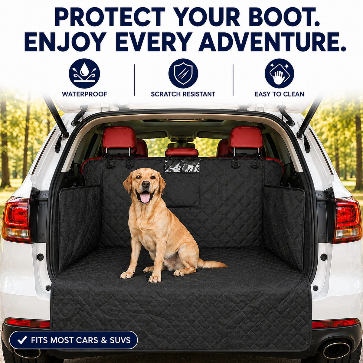 Waterproof Dog Car Boot Protector