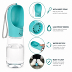 Portable Dog Water Bottle 550ml