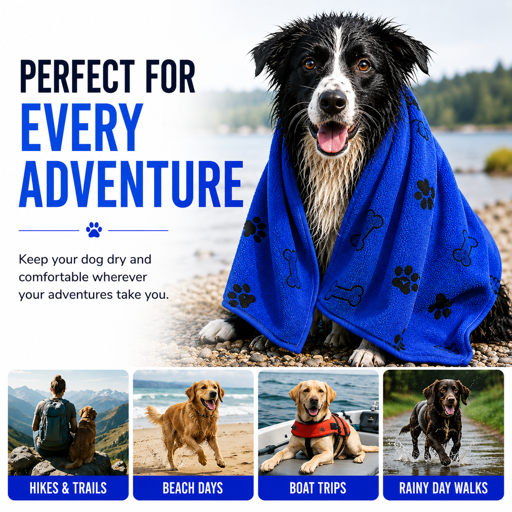 Microfibre Dog Drying Towel