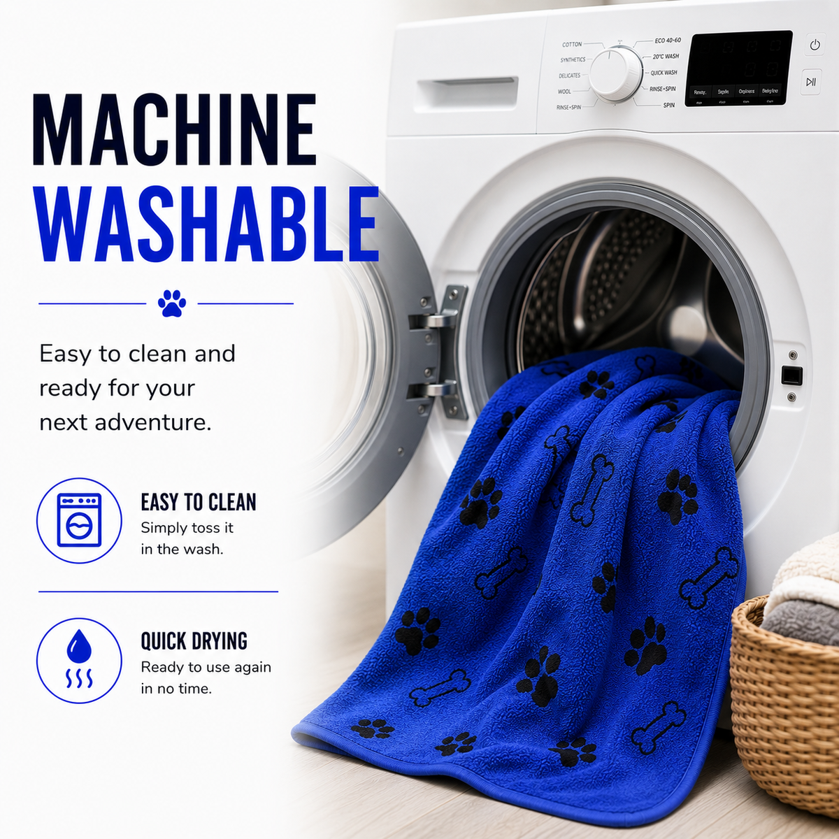Microfibre Dog Drying Towel
