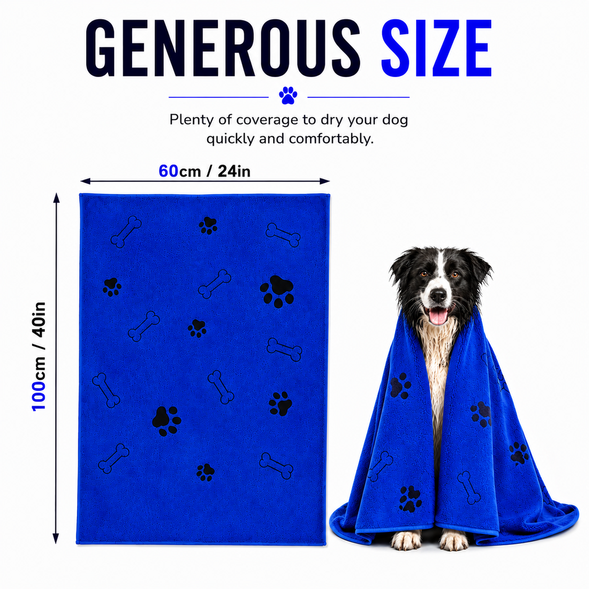 Microfibre Dog Drying Towel