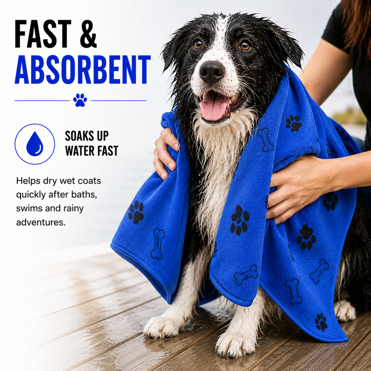 Microfibre Dog Drying Towel