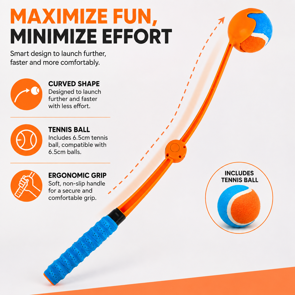 Foldable Dog Ball Launcher