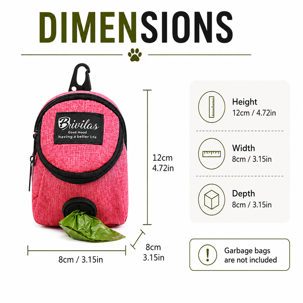 Portable Dog Treat Pouch