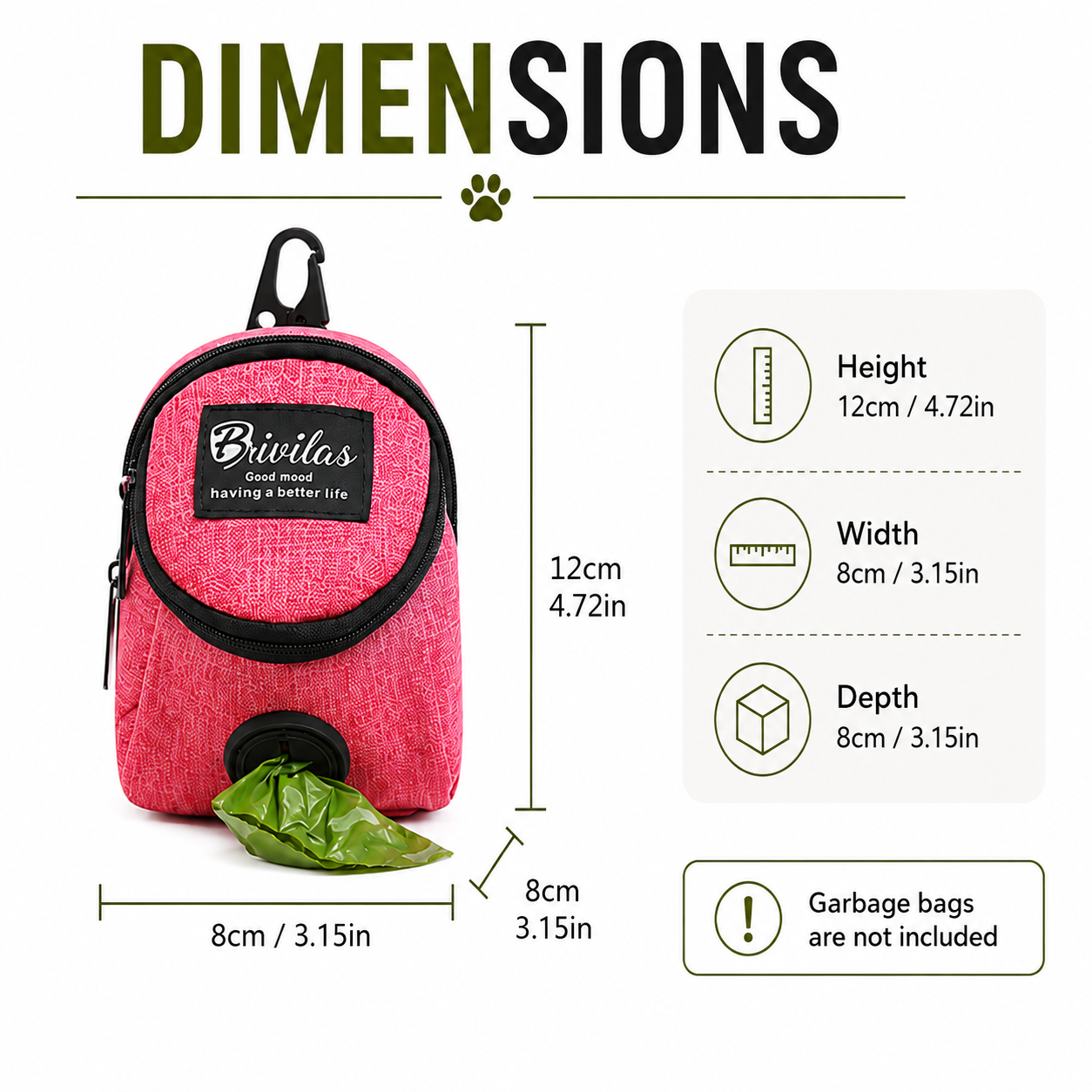 Portable Dog Treat Pouch