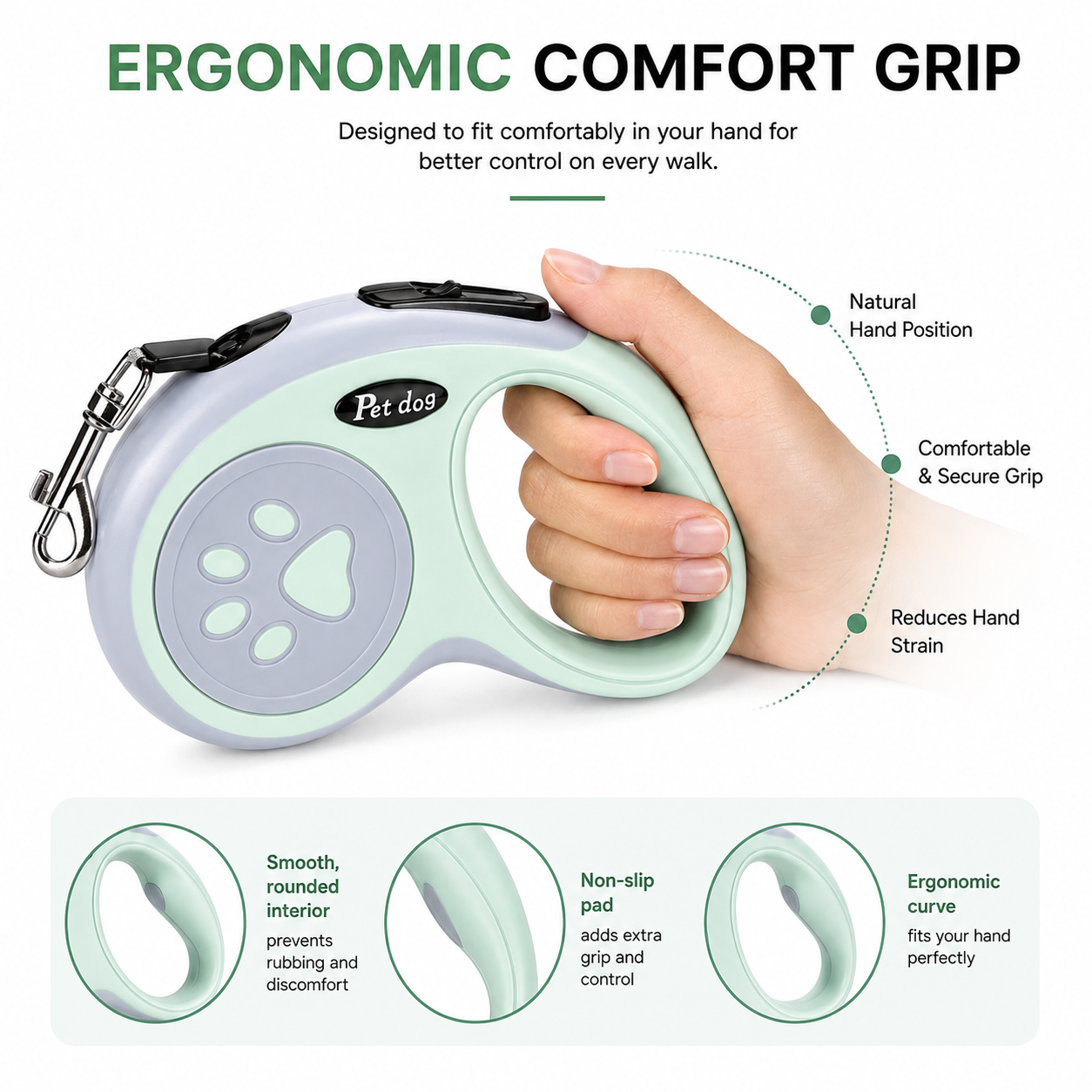 Retractable Dog Lead | 3m & 5m