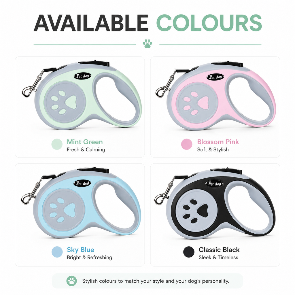 Retractable Dog Lead | 3m & 5m