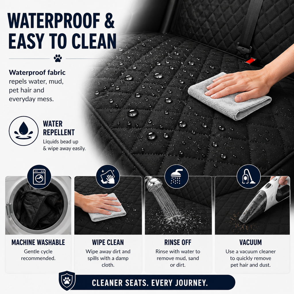 Waterproof Dog Car Seat Cover