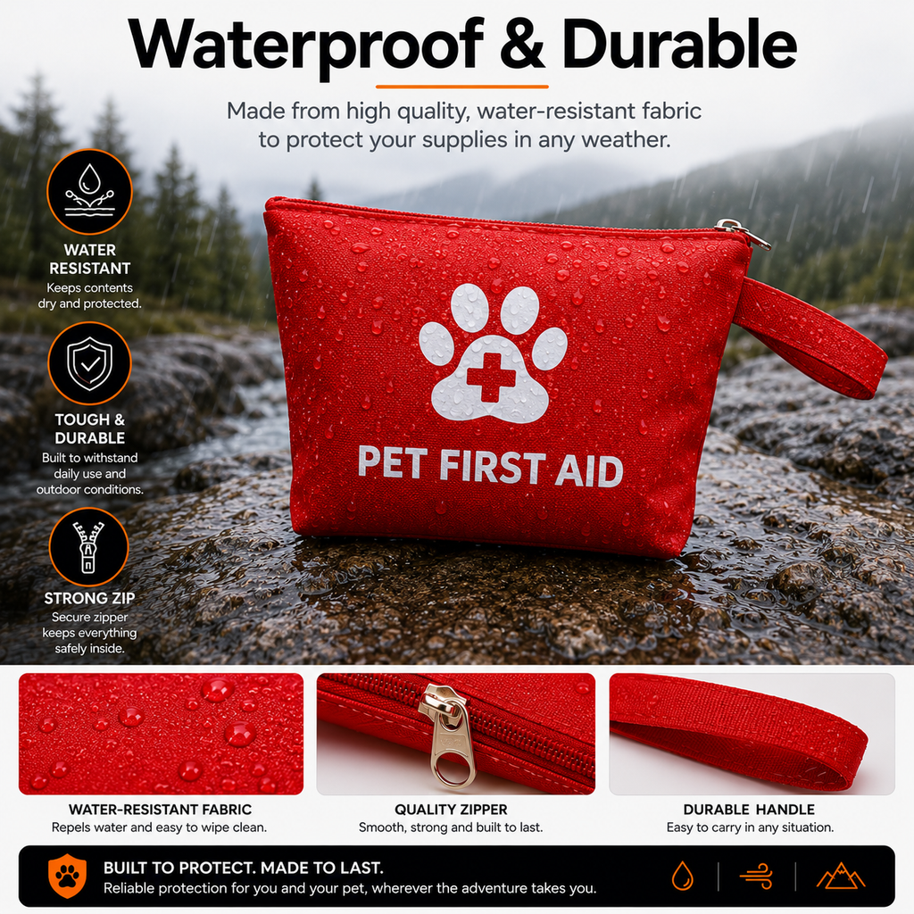 Portable Pet First Aid Kit