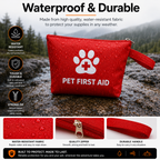 Portable Pet First Aid Kit