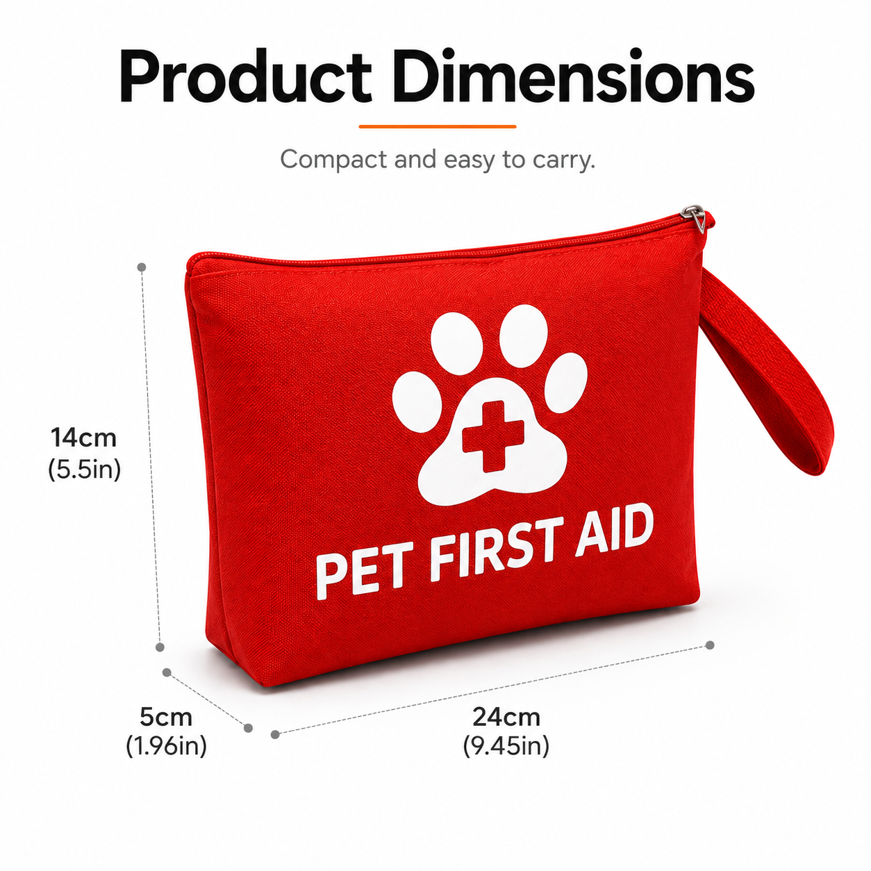 Portable Pet First Aid Kit