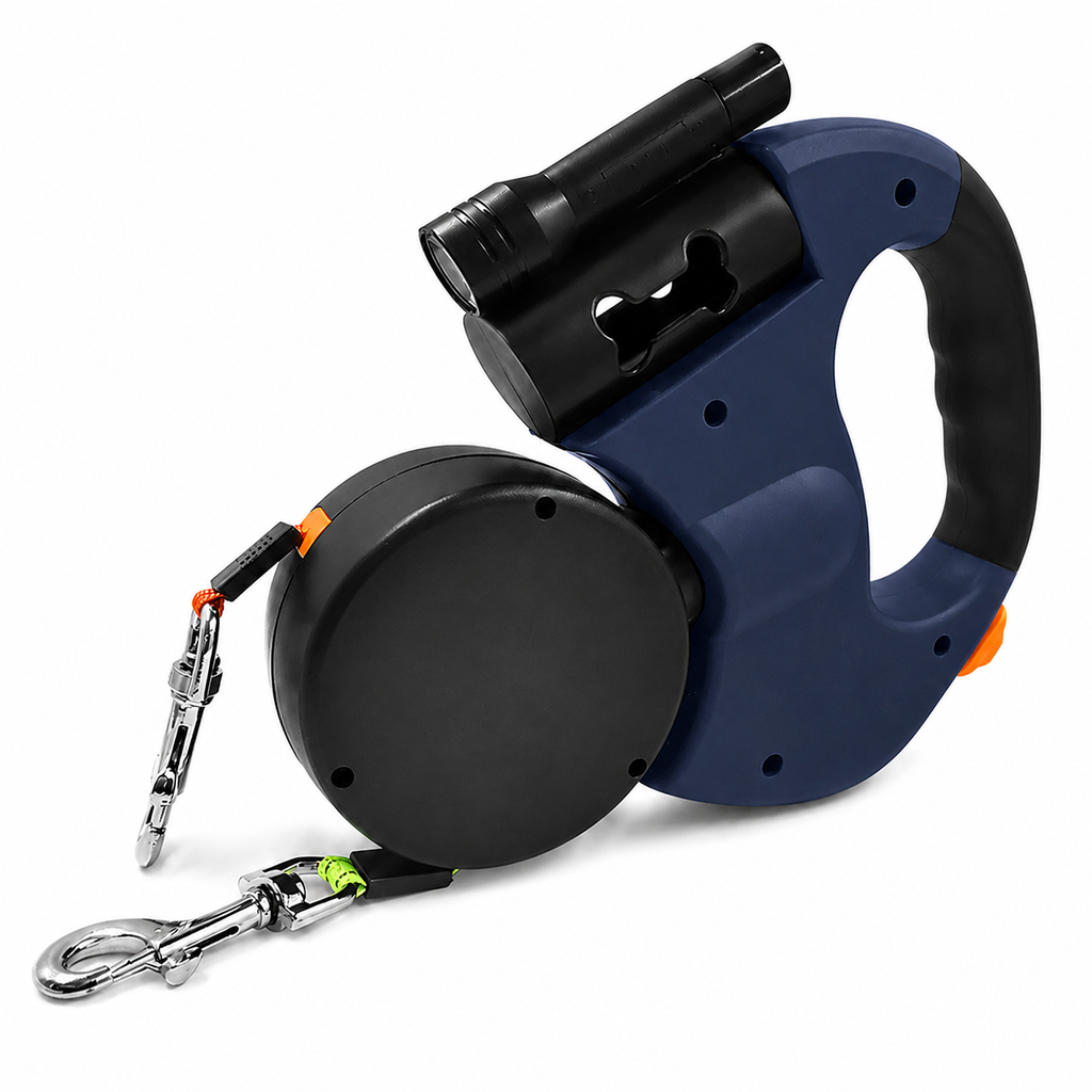 Anti-Tangle Dual Dog Lead
