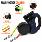 Anti-Tangle Dual Dog Lead