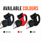 Anti-Tangle Dual Dog Lead