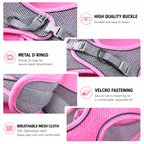 Soft Mesh Reflective Dog Harness